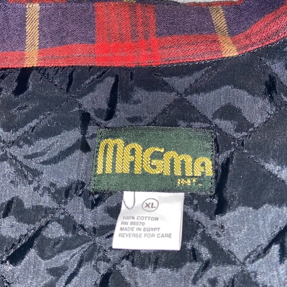 Men’s Light Quilted Shacket Barn Utility Chore Jacket Plaid Size XL - Picture 7 of 9